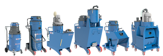 Gama de aspiradores industriales para el sector metalmecánico DU-PUY