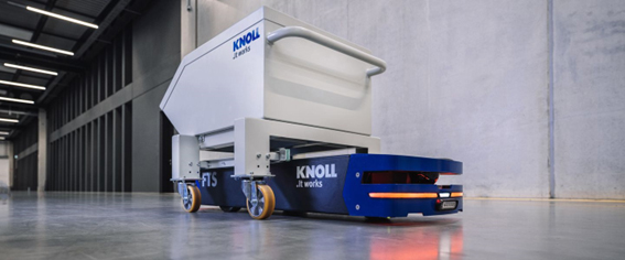 Vehículos de guiado automático de Knoll