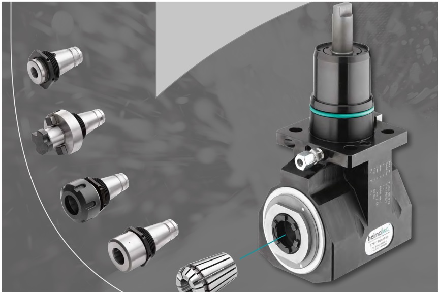Sistema flexible de cambio de herramientas para portapinzas heimatec.u-tec