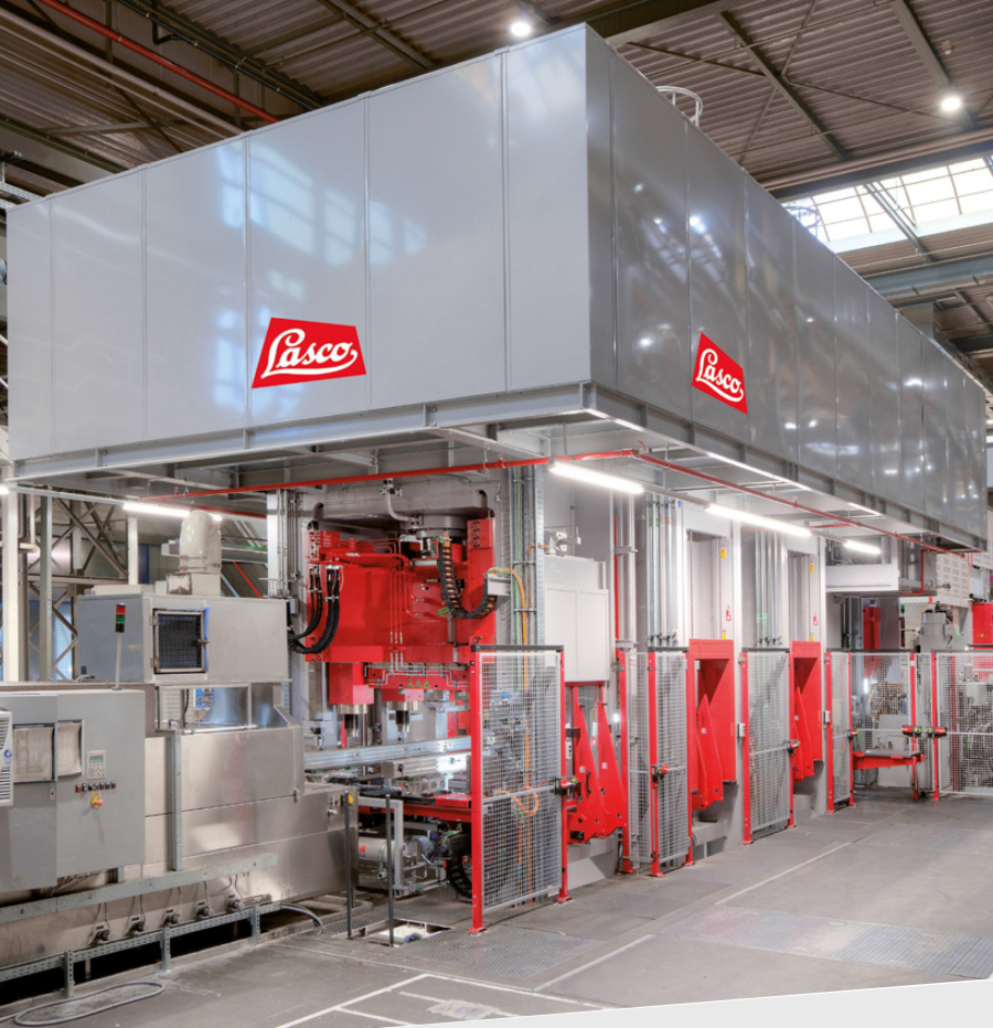 Prensas hidráulicas Lasco TZP: precisión en el conformado de chapa