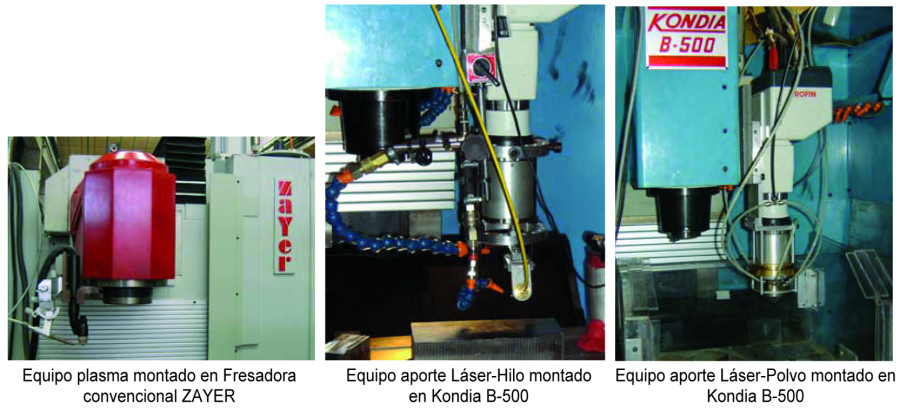 Análisis de las diferentes técnicas de recuperación de componentes mediante aporte selectivo de material