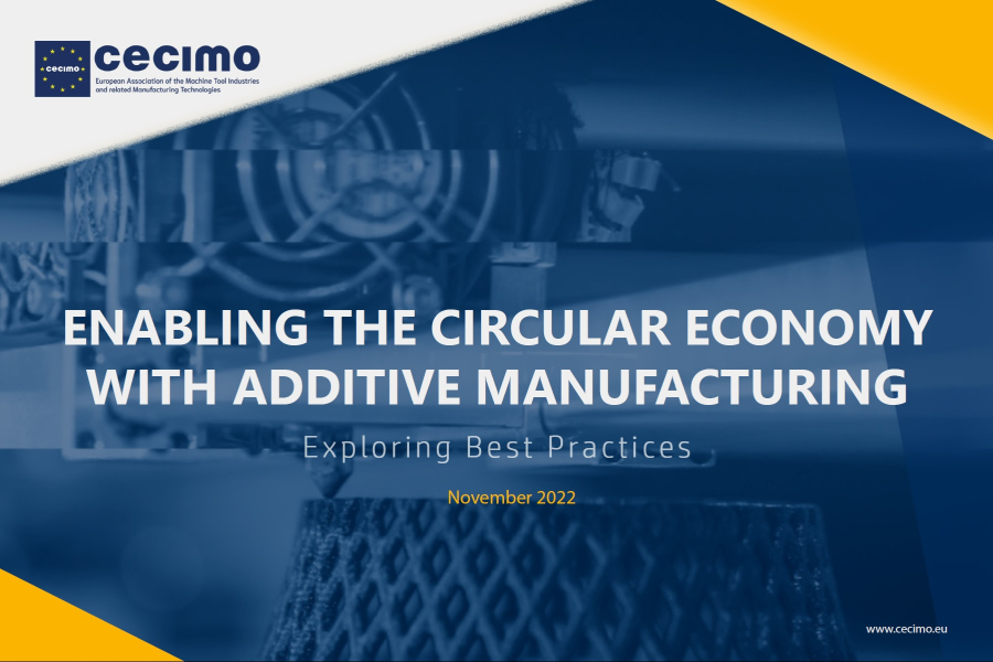 La fabricación aditiva habilita la economía circular