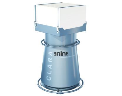 Separador para neblina de aceite para fresadoras con un tamaño máximo de cabina de < 10 m3