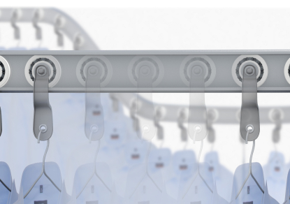 Los rodamientos de bolas xiros de igus ofrecen una capacidad de carga excepcional