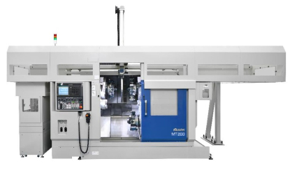 Torno CNC de doble husillo opuesto en línea MT200GT3 de Muratec