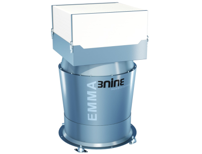 Eliminador de neblina de aceite para aplicaciones donde es esencial un gran flujo de aire