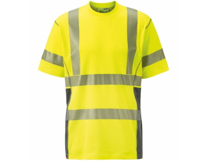 Camiseta de señalización amarilla