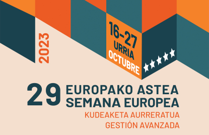 La 29ª Semana Europea de la Gestión Avanzada en Euskadi será del 16 al 27 de octubre