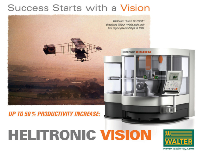 Walter celebra el 20º aniversario de la rectificadora de herramientas Helitronic Vision