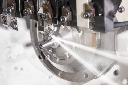 Sistema de cabezas modulares de cambio rápido para máquinas de decoletaje