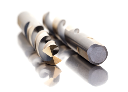 Broca de acero rápido con mango de tres planos