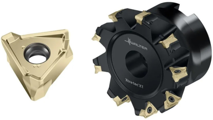 Fresa de escuadrar con nueva geometría de plaquitas de corte de aplicación universal