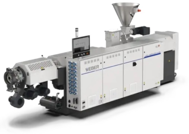 Extrusoras para la fabricación de perfiles de ventana y tuberías con Weber