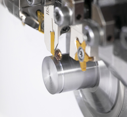 Plaquitas estrechas para un mayor ahorro de material en el tronzado de barras