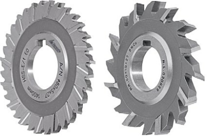 Fresas de disco para fresado de ranuras o corte