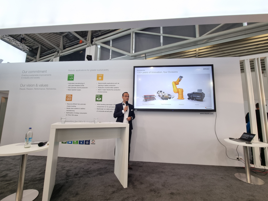 Stäubli muestra en automatica soluciones flexibles para industrias en evolución