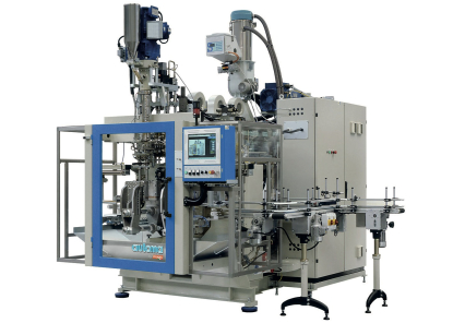 Máquina de moldeo por soplado y extrusión continua de 7,7 t con un ciclo de secado de 1 s 900 ms