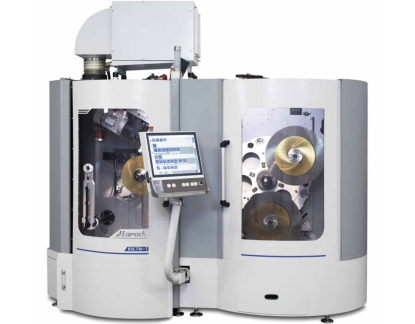 Potente centro de servicio para hojas de sierra circulares de corte de metales