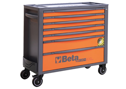 Modelo largo de cajonera móvil con sistema antivuelco