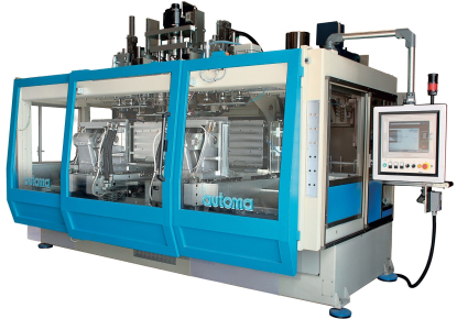 Máquina de moldeo por soplado y extrusión continua de 26 t