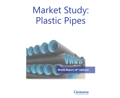 Ceresana prevé un crecimiento del mercado mundial de tuberías de PVC y otros polímeros