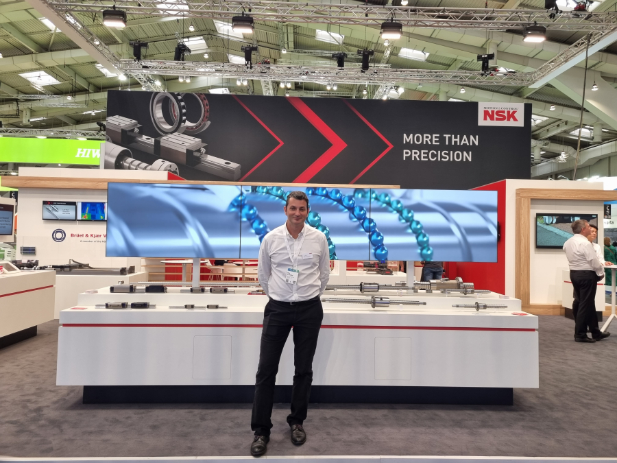 NSK observó en EMO 2023  tendencias en automatización y sostenibilidad, para resolver las necesidades para la industria