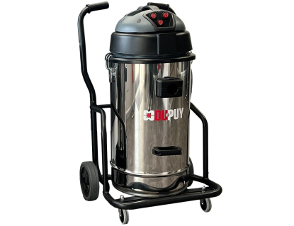 Aspirador basculante con carro