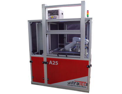 Desbarbadora ultrasónica para componentes hidráulicos de hasta 20 kg