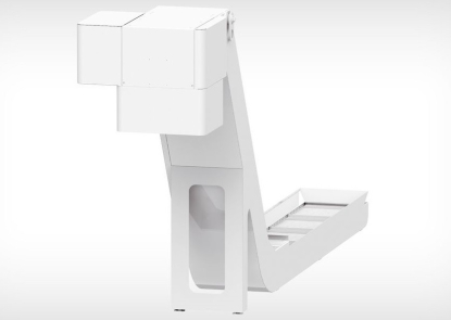 Transportador de cadena de listones para virutas de metal y piezas pequeñas