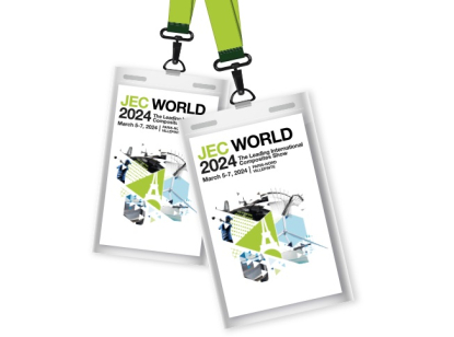 Los visitantes de JEC World 2024 pueden adquirir un pase gratuito antes de final de año