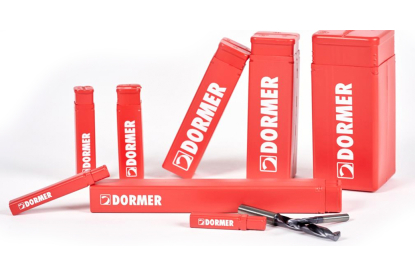 El packaging de material reciclado cumple con los compromisos medioambientales de Dormer Pramet