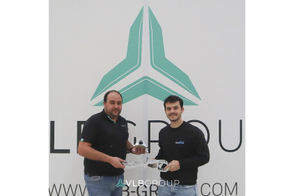 VLB Group ayuda a TLMoto a mecanizar el bastidor y el basculante de su prototipo de moto