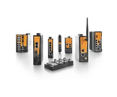 Componentes de Ethernet industrial para la comunicación de datos