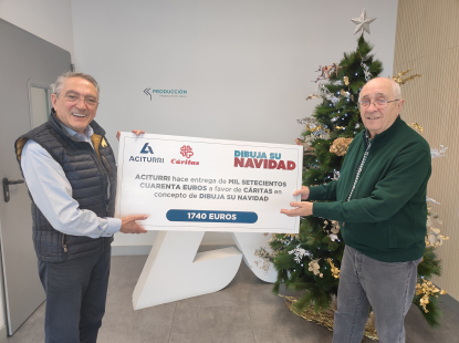 Aciturri dona 1.740 euros para proyectos relacionados con la infancia y la adolescencia