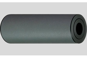 Rodillo transportador con tubo de aluminio y revestimiento antiadherente