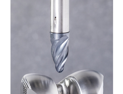 Cabezas integrales de tipo barril para fresado de perfiles con 5 ejes