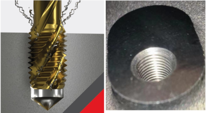 Las V-Taps de Vargus destacan en el mecanizado de la carcasa de un compresor