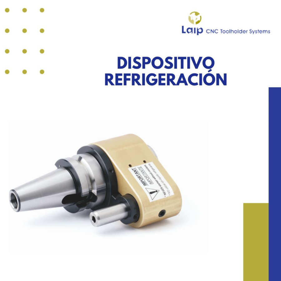 Laip presenta sus alimentadores rotativos de refrigeración para mejorar la eficiencia del mecanizado