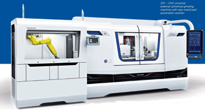 Sistema universal de carga para rectificadoras cilíndricas