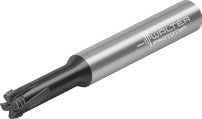 Fresa helicoidal de roscar y taladrar para el mecanizado en materiales endurecidos