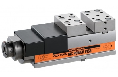 Mordaza para trabajos de gran tamaño y mecanizado simultáneo con un recorrido de 128 mm