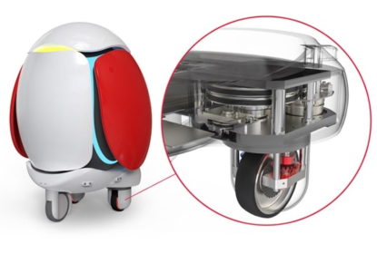 Unidad de transmisión motorizada omnidireccional