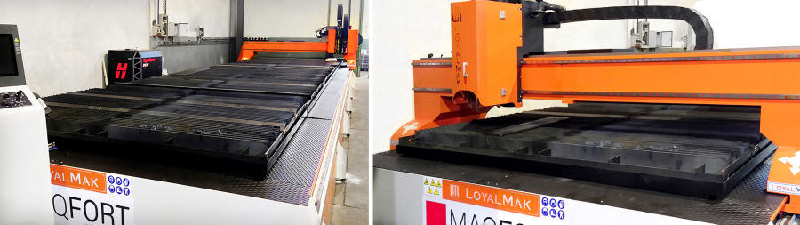 Un fabricante de estructuras metálicas de Oporto confía en el sistema de corte por plasma y oxicorte CNC para chapa de Maqfort