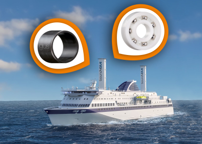 Una start-up española desarrolla velas eléctricas equipadas con cojinetes de igus