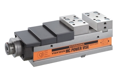 Mordaza con guía de centraje con un recorrido de la garra de 205 de mm