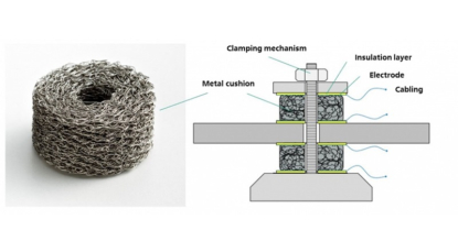 Fraunhofer LBF desarrolla una nueva tecnología de sensores con cojines metálicos