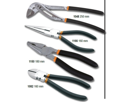 Juego de 4 alicates cromados