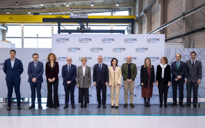 Lortek recibió la visita del lehendakari Iñigo Urkullu para conocer su Smartlab