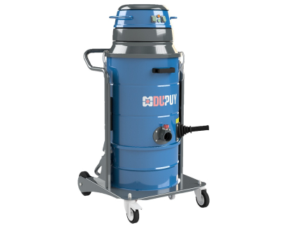 Aspirador industrial compacto para polvos, sólidos y líquidos