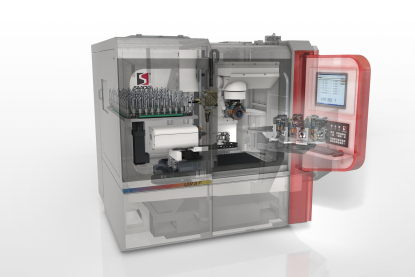 Centro de rectificado de herramientas compacto con una gran precisión y estabilidad